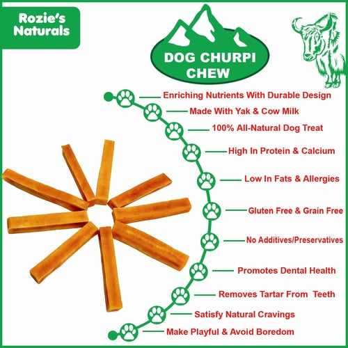 Yak Cheese Churpi Dog Chews – Natural Long-Lasting Treat