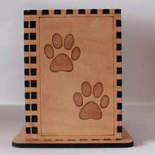 Load image into Gallery viewer, Photo Pet Ash Urn Online Maple Veneer 
